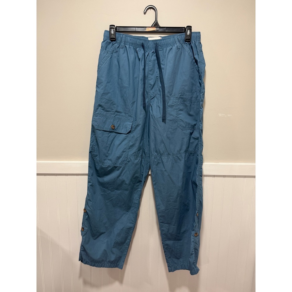 BDG Cargo Straight Leg Pants Blue Boho Athletic Outdoor Women Size Large